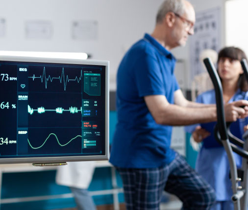 Ecocardiograma de estrés en banda sin fin